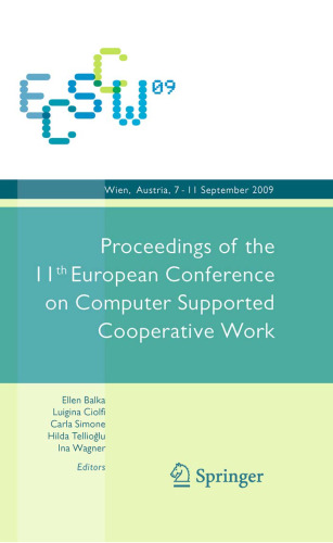 ﻿ECSCW 2009