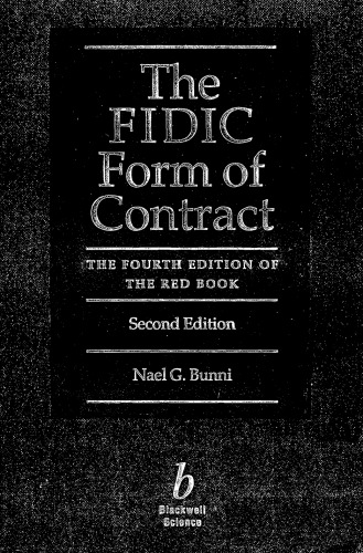 ﻿فرم قرارداد FIDIC: نسخه چهارم کتاب قرمز