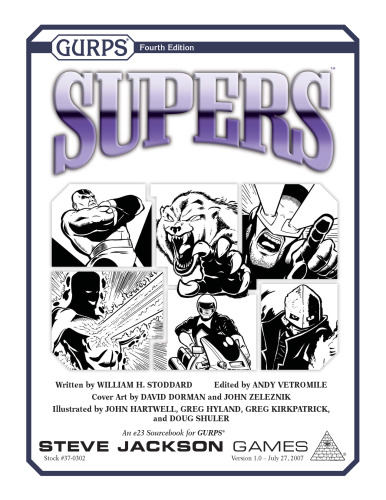 ﻿Supers (GURPS، نسخه چهارم)