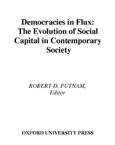 ﻿دموکراسی در شار: تحول سرمایه اجتماعی در جامعه معاصر