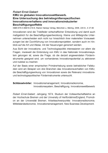 ﻿SMEs در رقابت جهانی نوآوری: بررسی رفتار نوآوری خاص اندازه شرکت و اثرات اشتغال ناشی از نوآوری