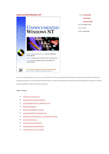 ﻿Windows NT® بدون سند