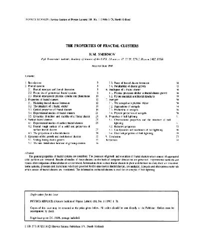 ﻿گزارش های فیزیک جلد 188