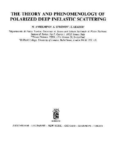 گزارش های فیزیک جلد 261