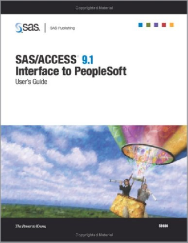 ﻿SAS ACCESS 9.1 رابط کاربری Peoplesoft: راهنمای کاربر