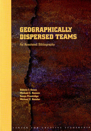 ﻿تیم های پراکنده جغرافیایی: کتابشناسی مشروح