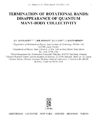 ﻿گزارش های فیزیک جلد 322