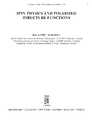 ﻿گزارش های فیزیک جلد 332