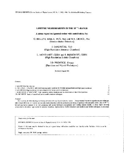 ﻿فیزیک گزارشات جلد 83