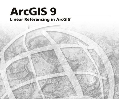 ﻿ارجاع خطی در ArcGIS: ArcGIS 9