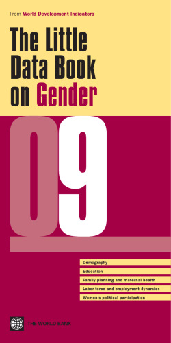 ﻿کتاب داده های کوچک در مورد جنسیت 2009 (شاخص های توسعه جهانی)