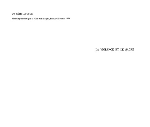 ﻿خشونت و امر مقدس