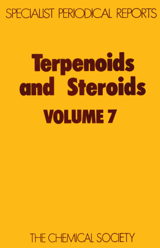 ﻿ترپنوئیدها و استروئیدها: جلد 7 (SPR Terpenoids and Steroids (RSC))