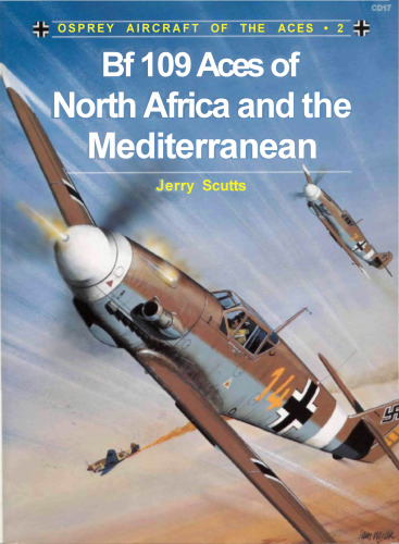 ﻿هواپیمای Osprey از Aces 02 BF 109 Aces از شمال آفریقا و مدیترانه