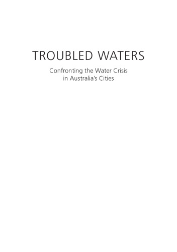 ﻿آب های آشفته: مقابله با بحران آب در شهرهای استرالیا