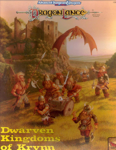 ﻿Dwarven Kingdoms of Krynn (نسخه دوم فانتزی نقش آفرینی AD&D) (Dungeons & Dragons Advanced, 2nd Edition)