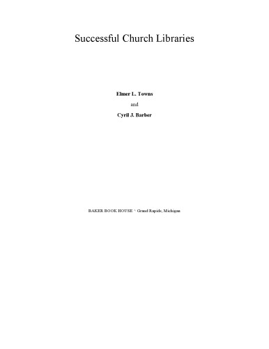 ﻿کتابخانه های موفق کلیسا