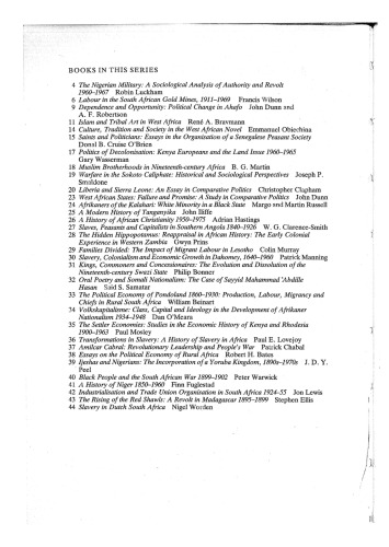 ﻿قانون، عرف و نظم اجتماعی: تجربه استعماری در مالاوی و زامبیا (مطالعات آفریقا)