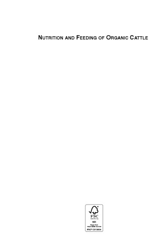 ﻿تغذیه و تغذیه گاوهای ارگانیک