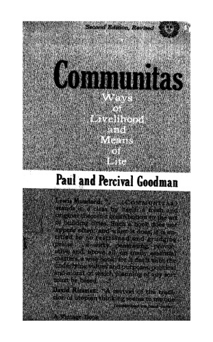 ﻿Communitas: Means of Livelihood and Ways of Life (مجموعه کتاب صبحگاهی)