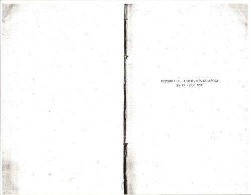 ﻿تاریخ فلسفه اسپانیا: دوره رنسانس. جلد 1.