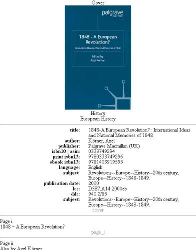 ﻿1848: انقلاب اروپا؟