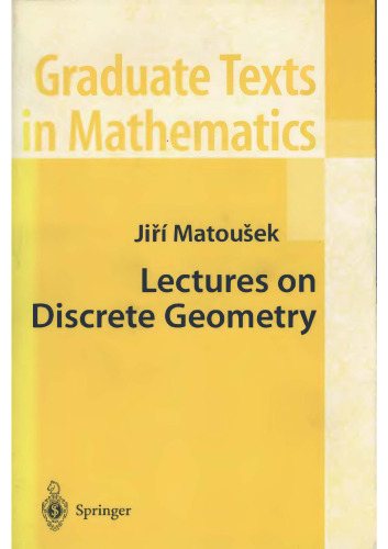 ﻿سخنرانی در مورد هندسه گسسته