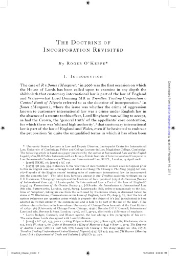 ﻿دکترین ادغام مورد بازبینی قرار گرفت