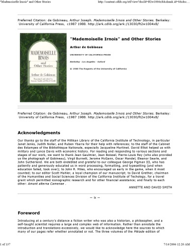 ﻿مادمازل ایرنوا و داستان های دیگر