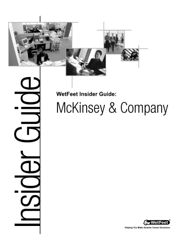 ﻿راهنمای WetFeet Insider برای McKinsey & Company
