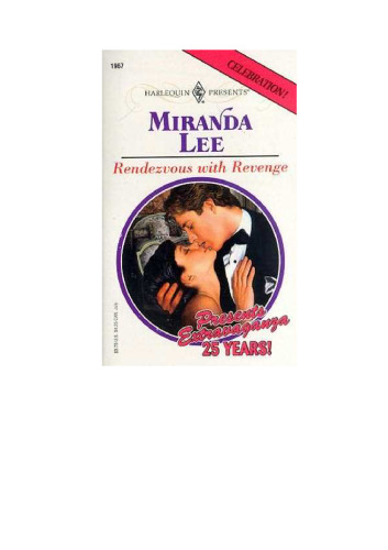 ﻿قرار ملاقات با انتقام (Harlequin Presents, No 1967)