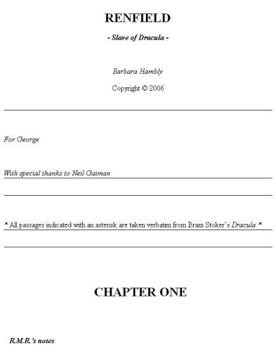 ﻿رنفیلد: برده دراکولا