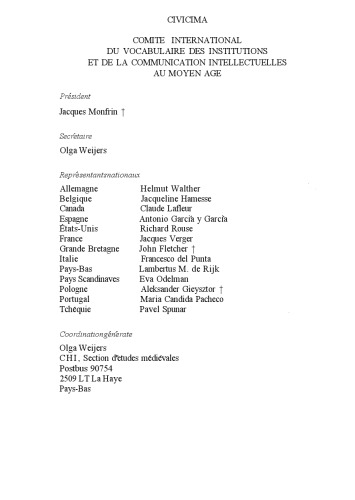 ﻿واژگان زندگی فکری در قرون وسطی