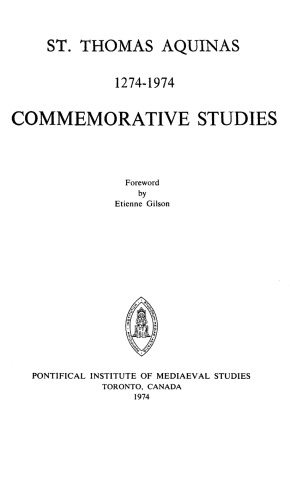 ﻿سنت توماس آکویناس 1274 1974