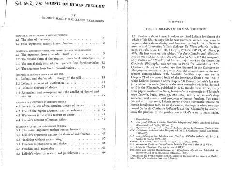 ﻿لایب نیتس در مورد آزادی بشر