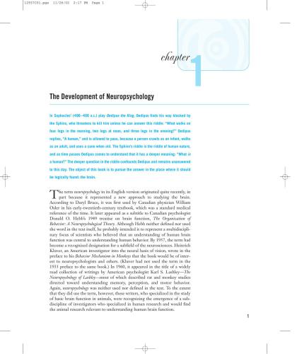 اصول روانشناسی عصبی انسان