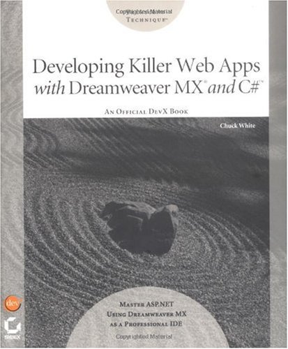 در حال توسعه نرم افزار وب قاتل با Dreamweaver MX و C #