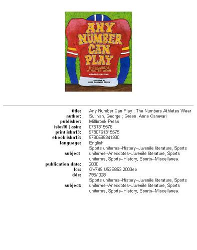 ﻿هر شماره ای می تواند بازی کند: اعدادی که ورزشکاران می پوشند