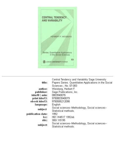 ﻿گرایش مرکزی و تغییرپذیری