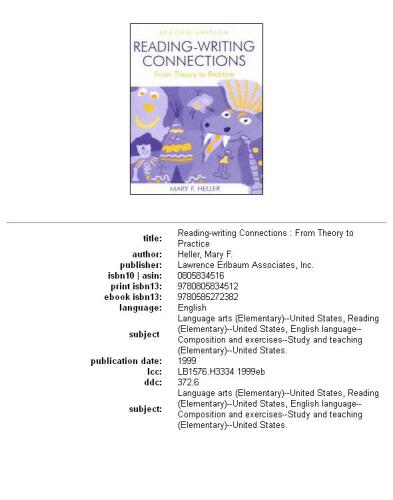 ﻿ارتباط خواندن و نوشتن: از تئوری تا عمل