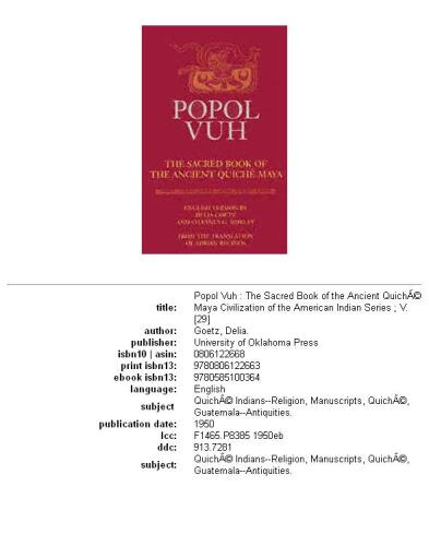 ﻿Popol vuh