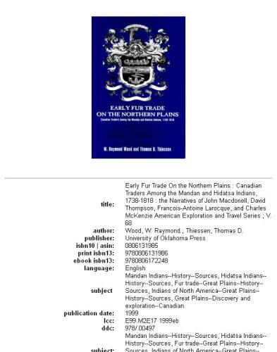 ﻿تجارت اولیه خز در دشت های شمالی