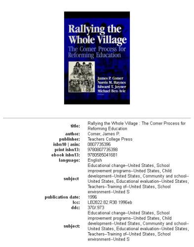 ﻿تجمع کل روستا: روند کامر برای اصلاح آموزش