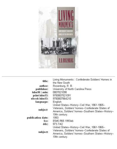 ﻿بناهای زنده: خانه‌های سربازان کنفدراسیون در جنوب جنوبی