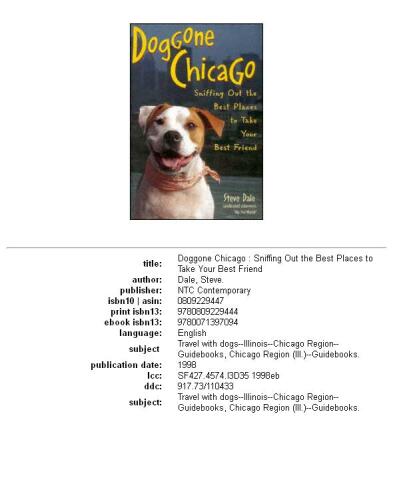 ﻿Doggone Chicago: بو کشیدن بهترین مکان ها برای بردن بهترین دوست خود