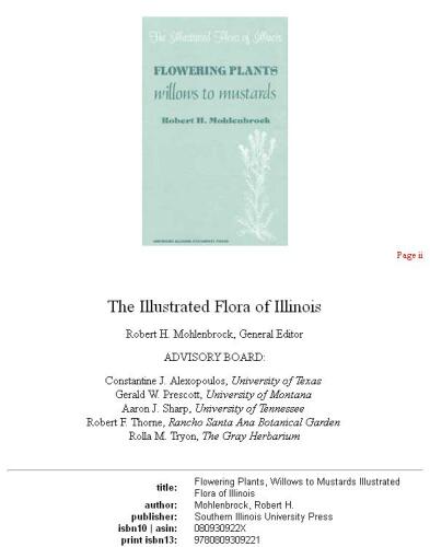 ﻿گیاهان گلدار، از بید تا خردل