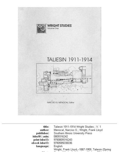 ﻿تالیسین 1911-1914