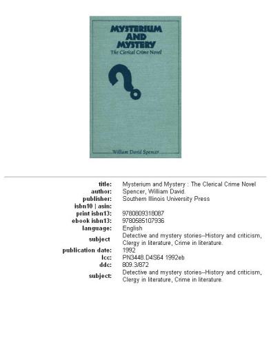 ﻿راز و رمز: رمان جنایت روحانی