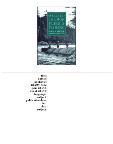 ﻿مگس ماهی آزاد اقیانوس اطلس و ماهیگیری