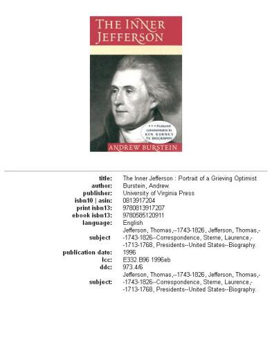 ﻿جفرسون درونی: پرتره یک خوش بین غمگین